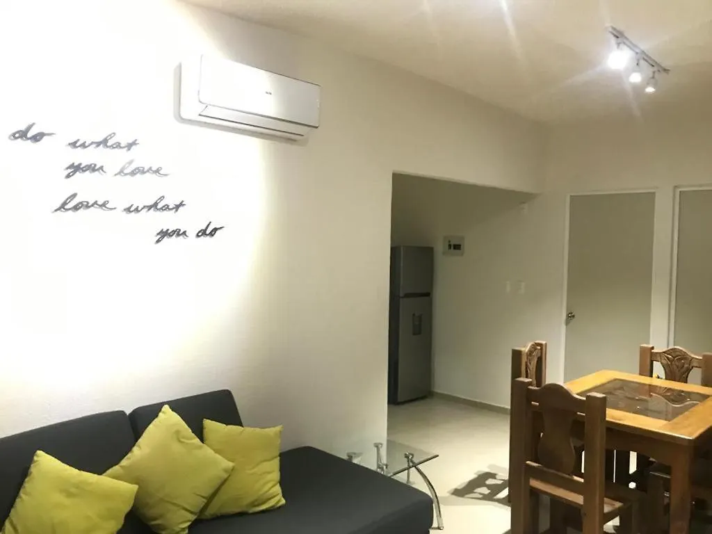 Daire Deptartamento Comodo Y Seguro En Playa Del Carmen Meksika