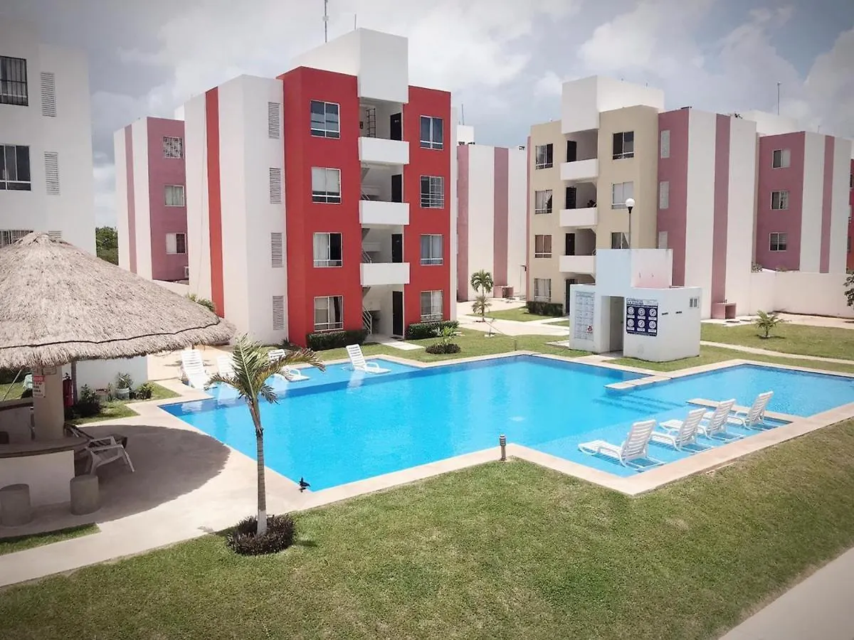 Deptartamento Comodo Y Seguro En Playa Del Carmen